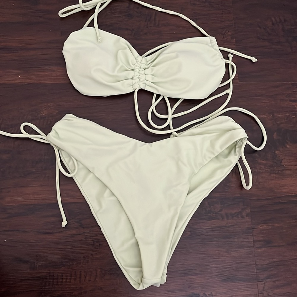 Aurelle Light Green Bikini